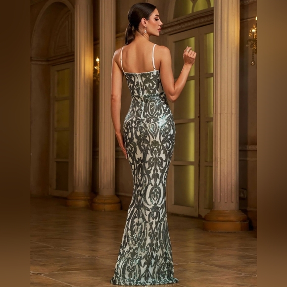 Missord Stunning Sequined Mermaid Dress *NWT* - Picture 3 of 4